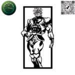 Dio jojo vector design for laser cutting and engraving