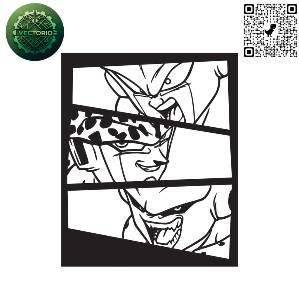 FREEZER CELL BU vector design for laser cutting and engraving