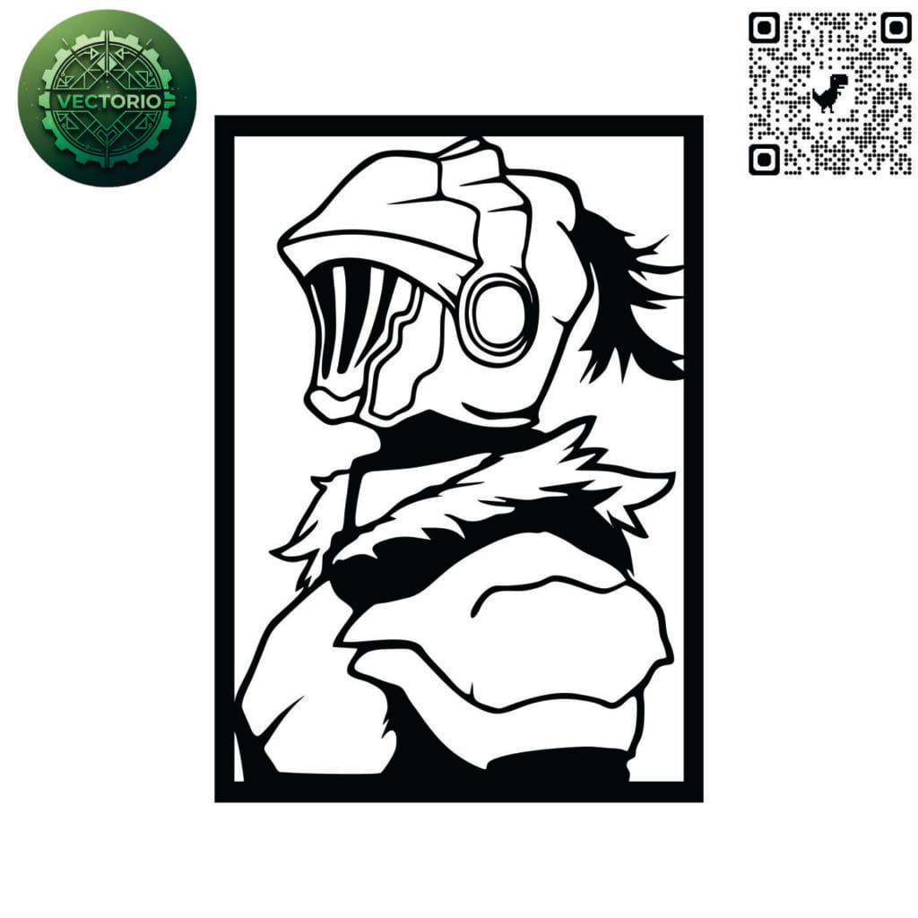GOBLIN SLAYER vector design for laser cutting and engraving