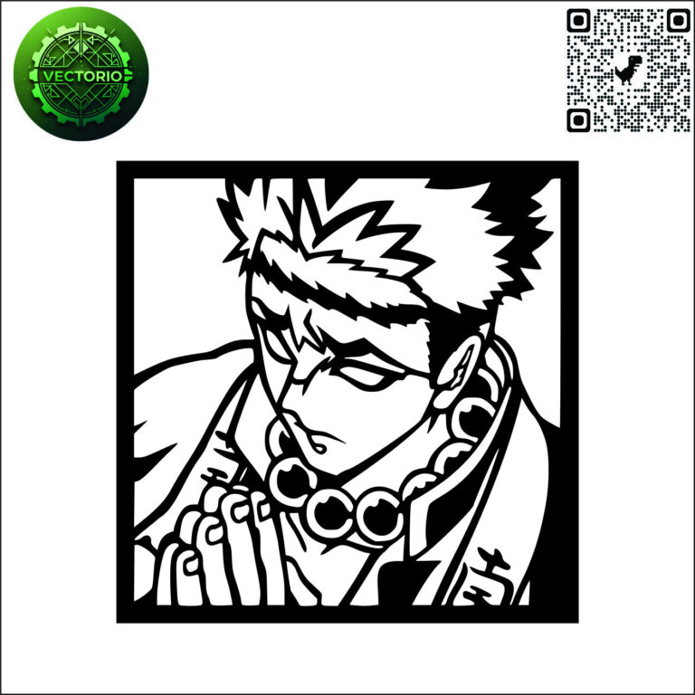 GYOMEI vector design for laser cutting and engraving