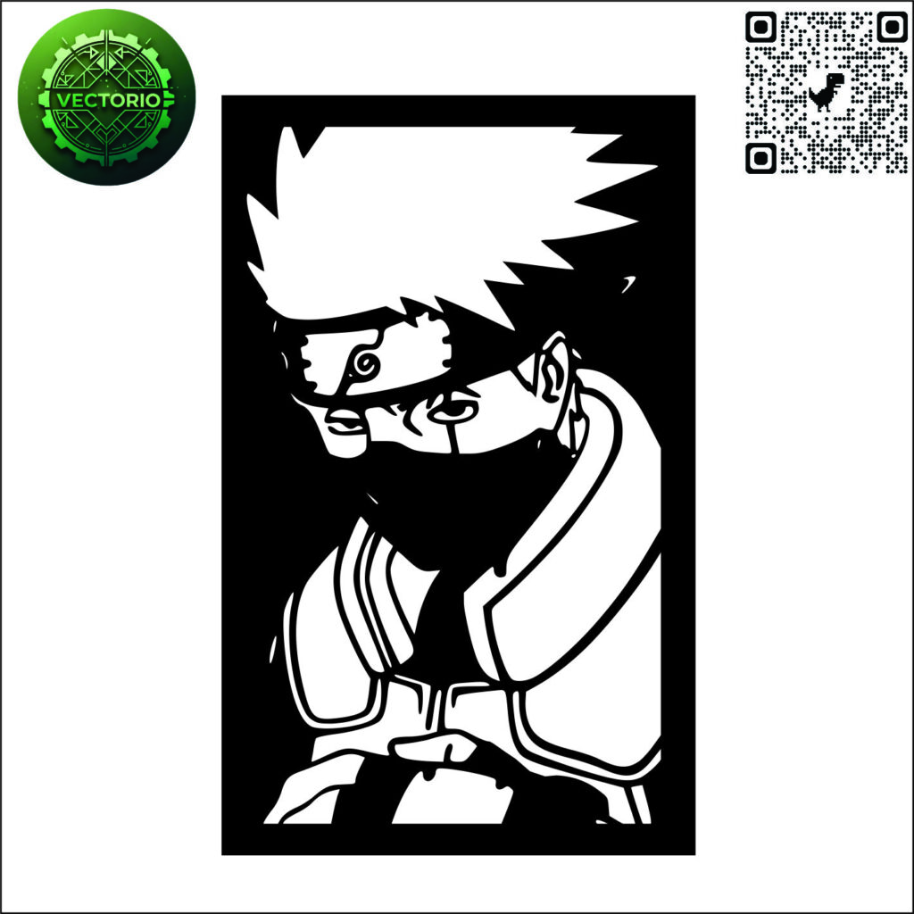 KAKASHI vector design for laser cutting and engraving