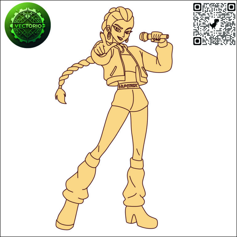 RUMI 2 vector design for laser cutting and engraving