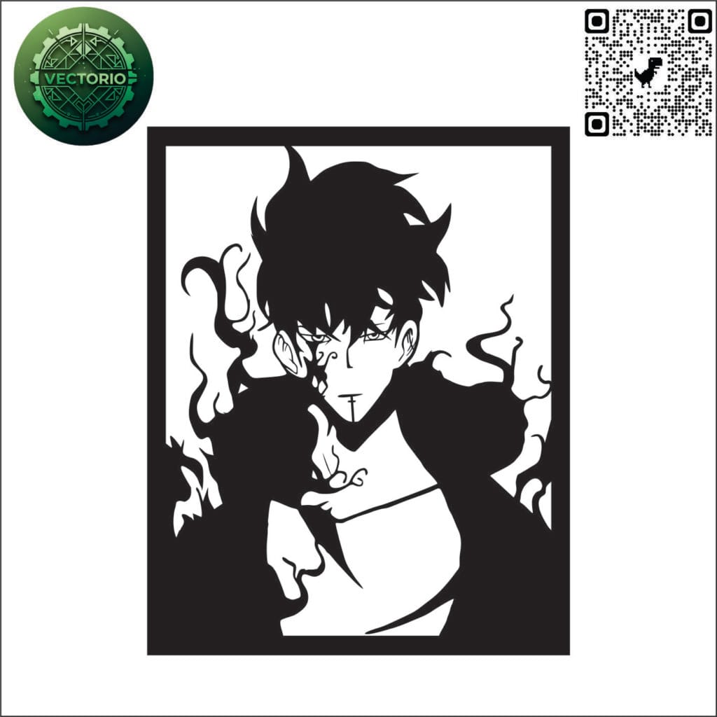 SUNG JIN WOO vector design for laser cutting and engraving