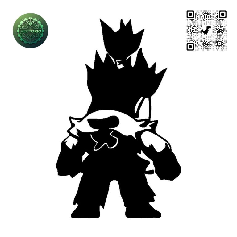 AKUMA 2 vector design for laser cutting and engraving