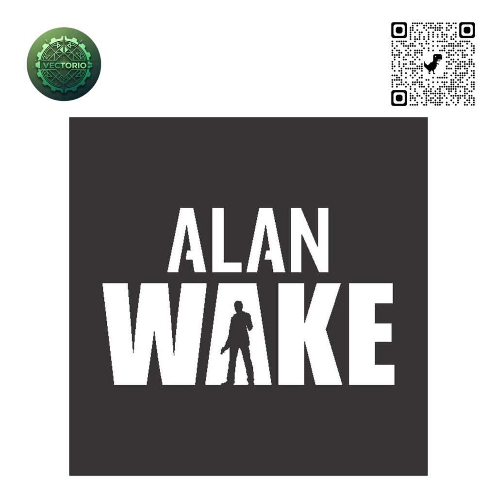 ALAN WAKE LOGO vector design for laser cutting and engraving