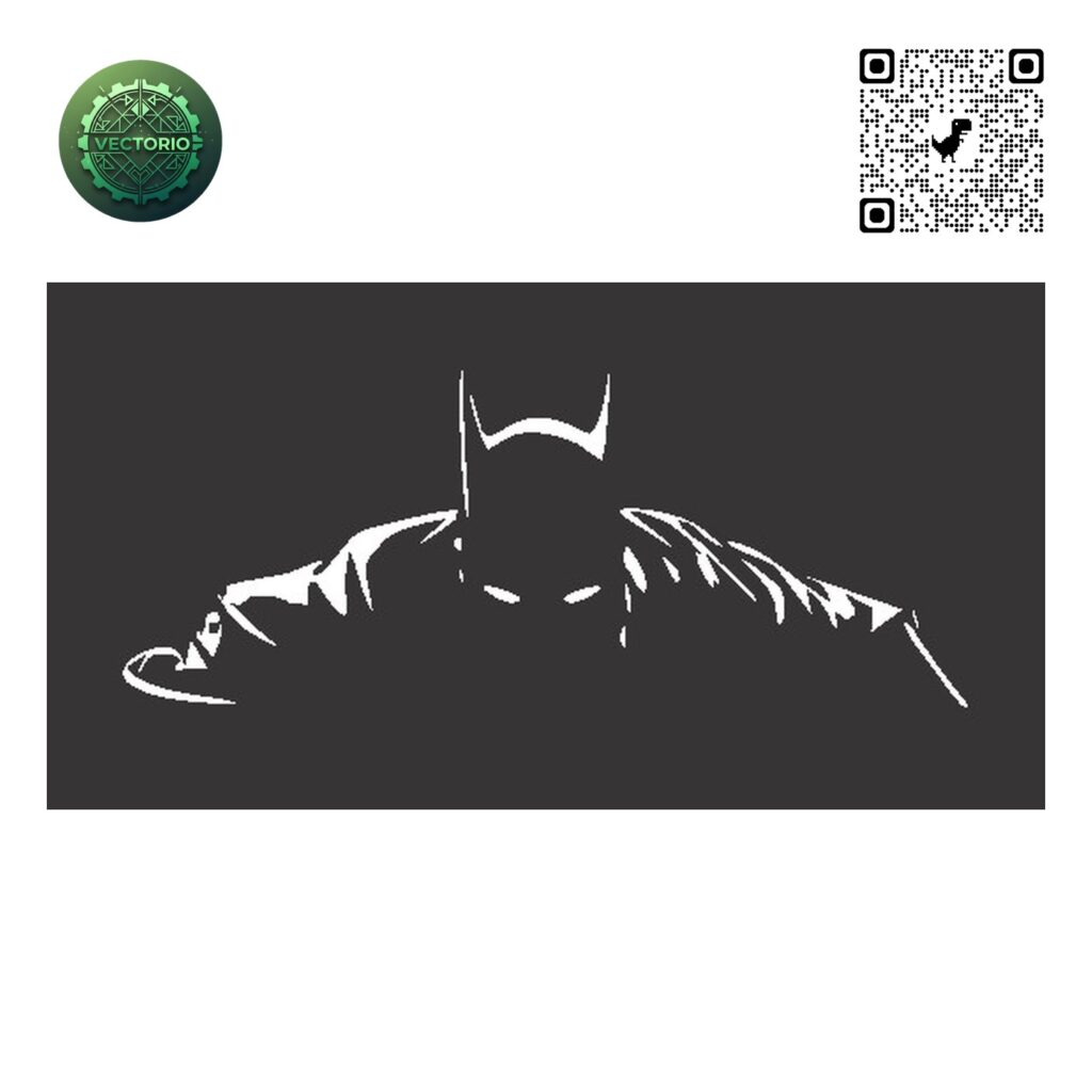 BATMAN 13 vector design for laser cutting and engraving