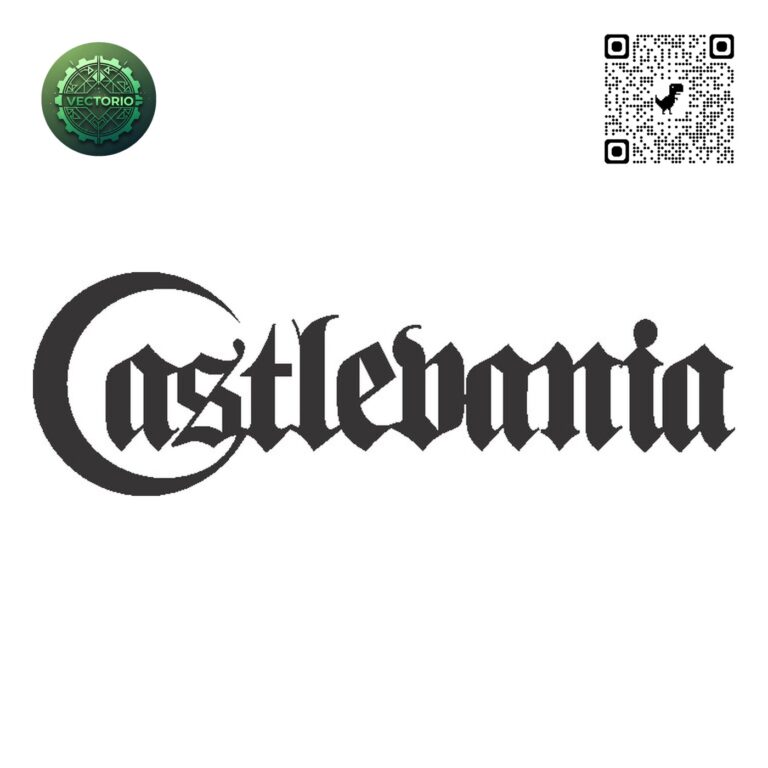 CASTLEVANIA LOGO vector design for laser cutting and engraving