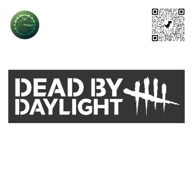 DEAD BY DAYLIGHT LOGO vector design for laser cutting and engraving