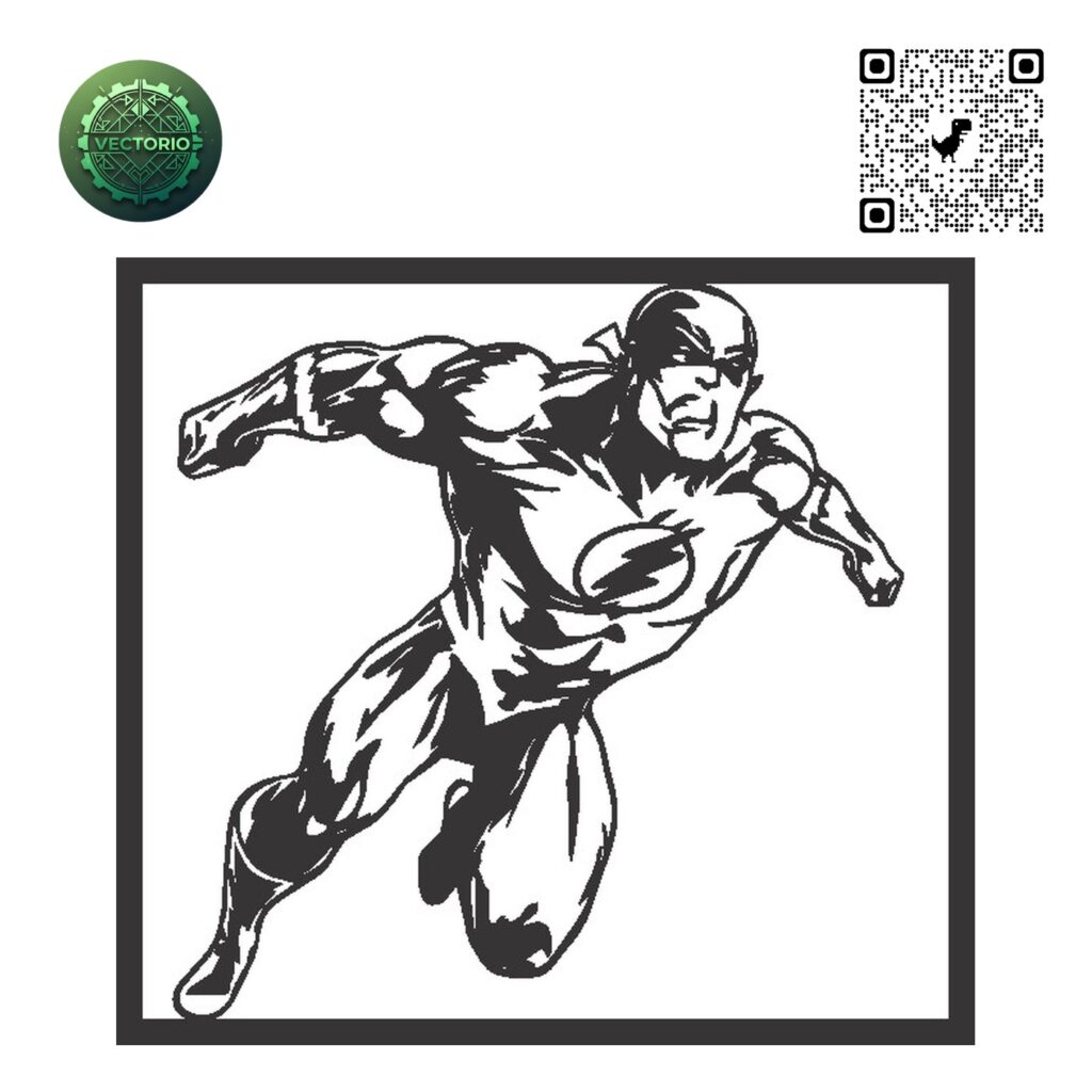 FLASH vector design for laser cutting and engraving