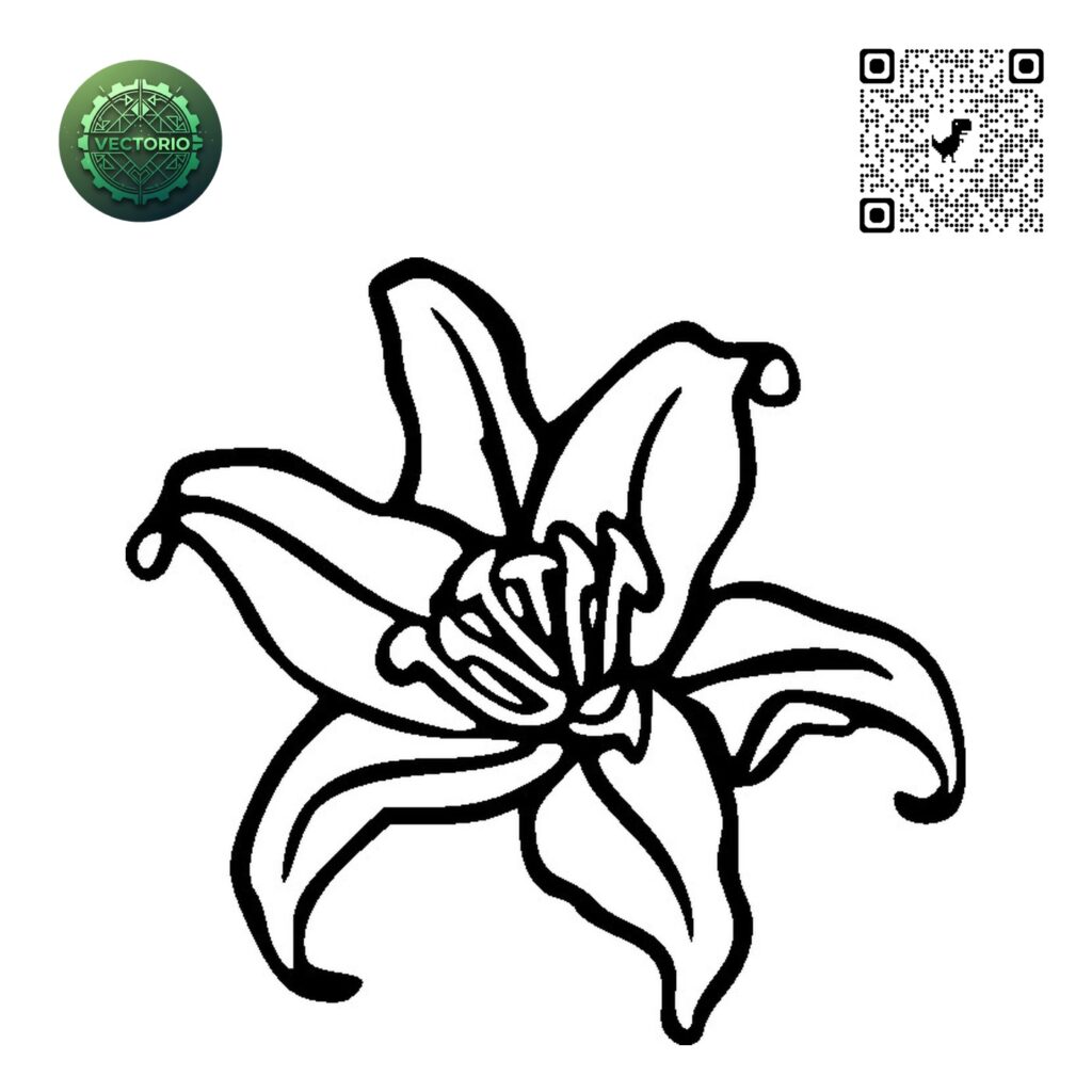 FLOWER LEAF TREE 110 vector design for laser cutting and engraving