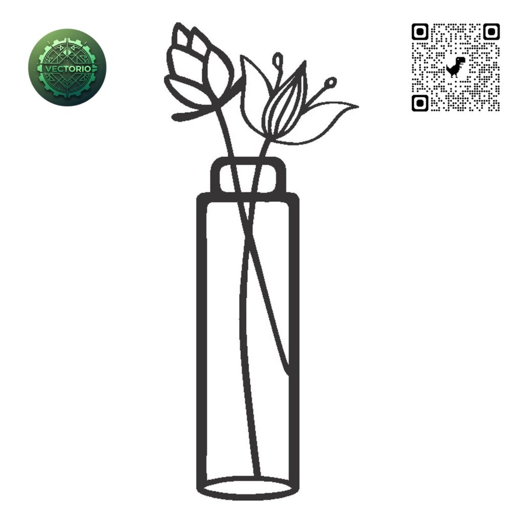 FLOWER LEAF TREE 128 vector design for laser cutting and engraving