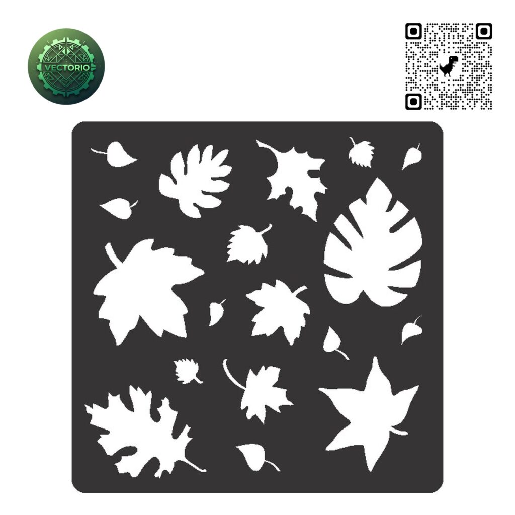 FLOWER LEAF TREE 14 vector design for laser cutting and engraving