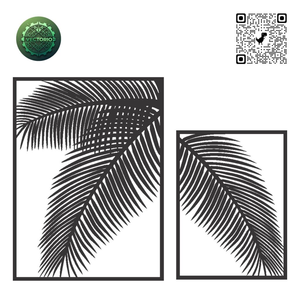 FLOWER LEAF TREE 140 vector design for laser cutting and engraving