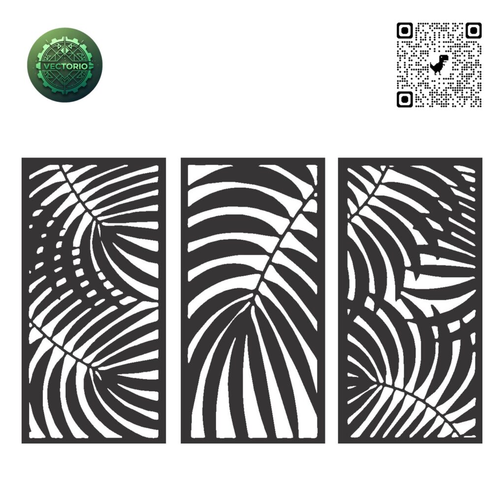 FLOWER LEAF TREE 160 vector design for laser cutting and engraving
