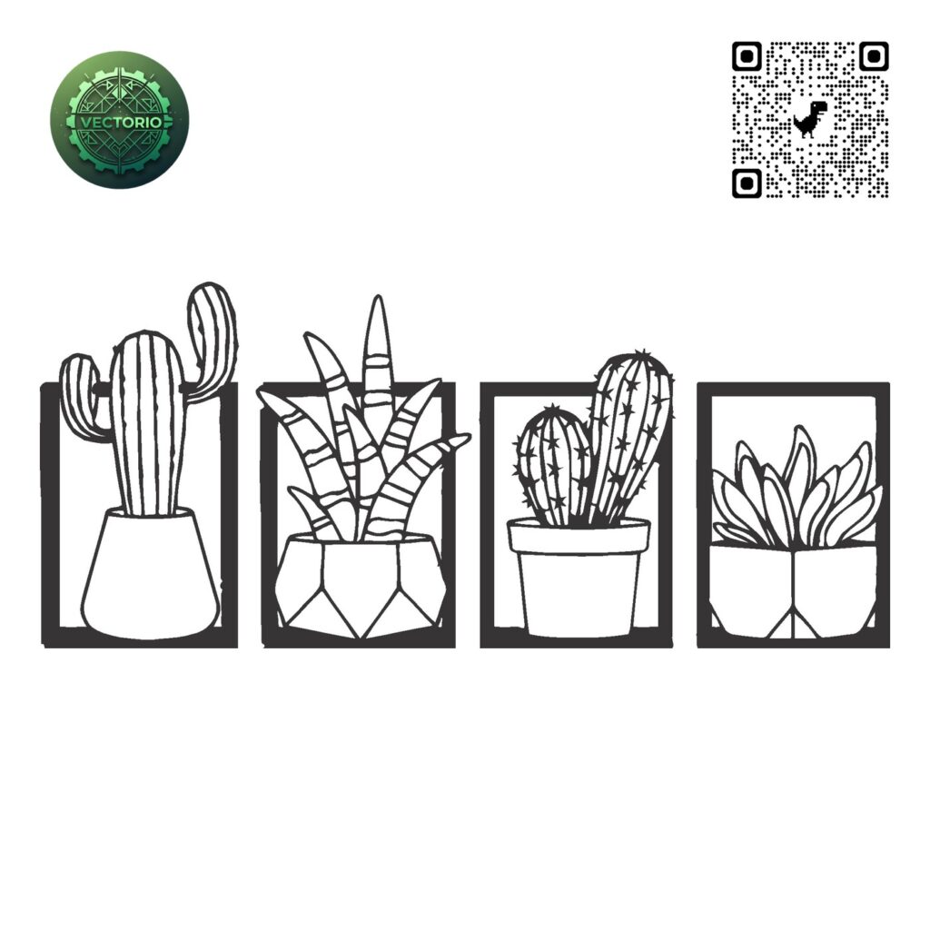 FLOWER LEAF TREE 207 vector design for laser cutting and engraving