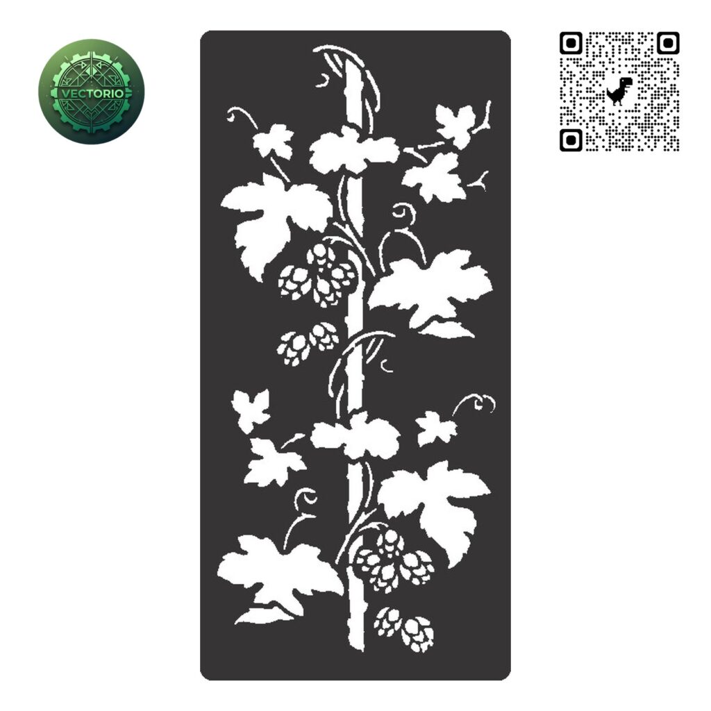 FLOWER LEAF TREE 33 vector design for laser cutting and engraving