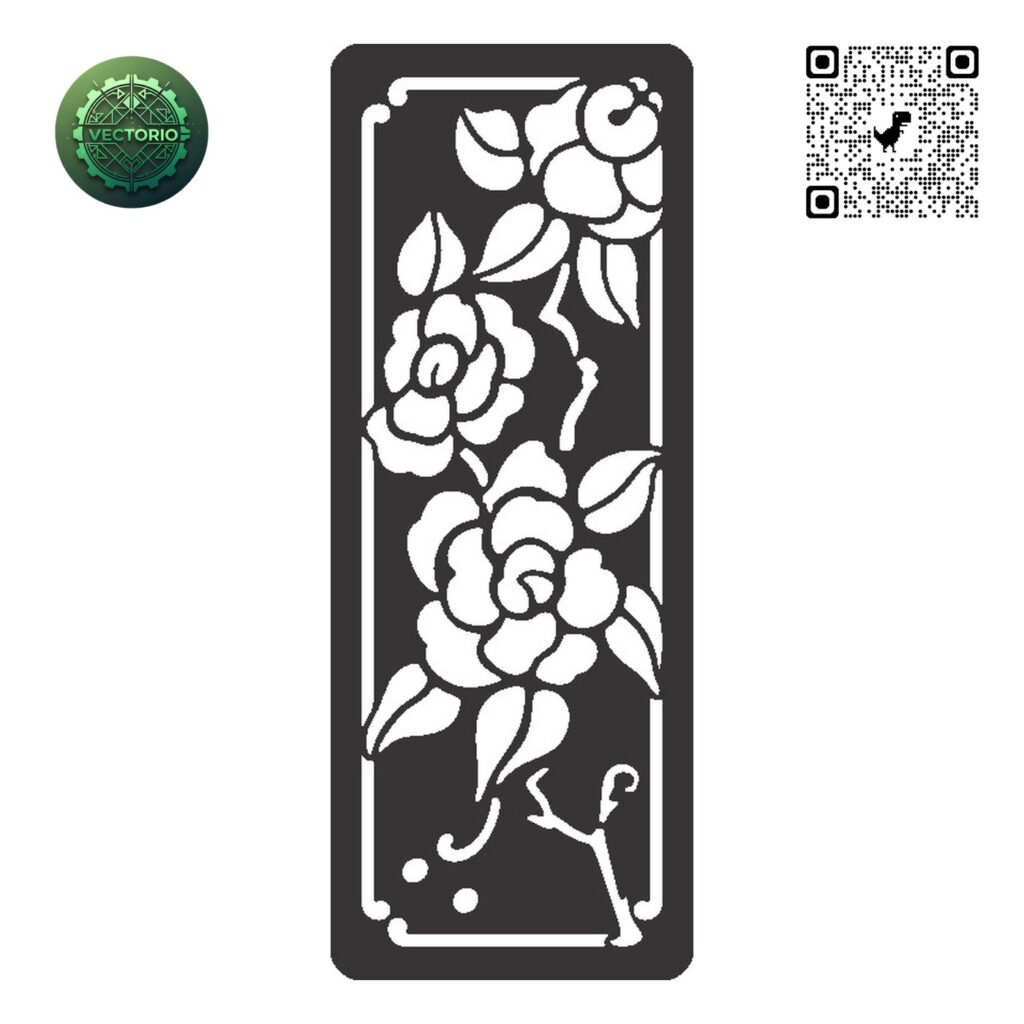FLOWER LEAF TREE 40 vector design for laser cutting and engraving