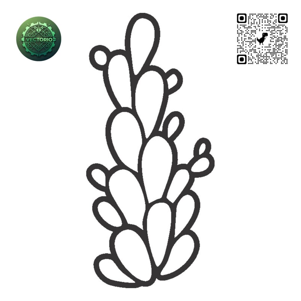 FLOWER LEAF TREE 6 vector design for laser cutting and engraving