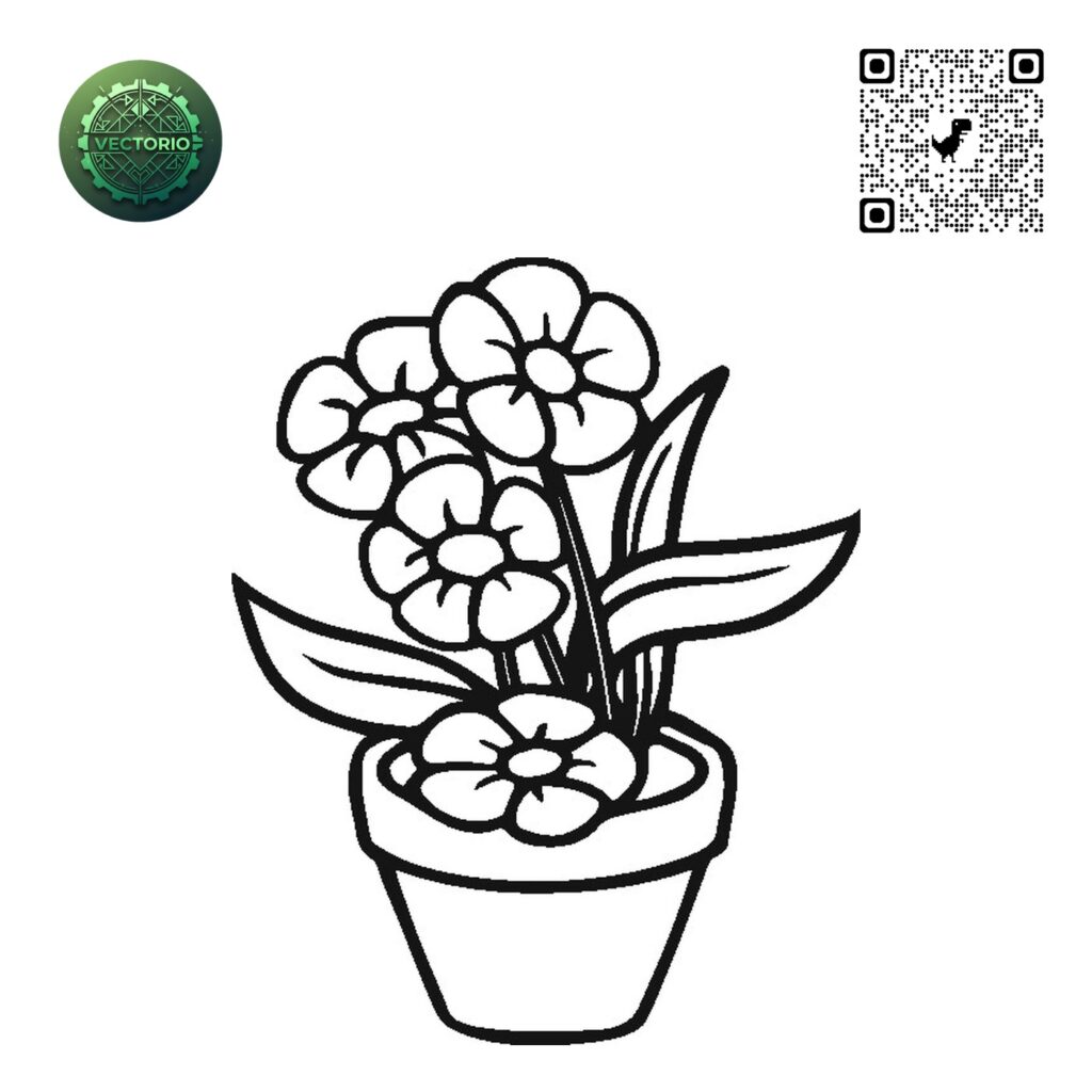 FLOWER LEAF TREE 66 vector design for laser cutting and engraving