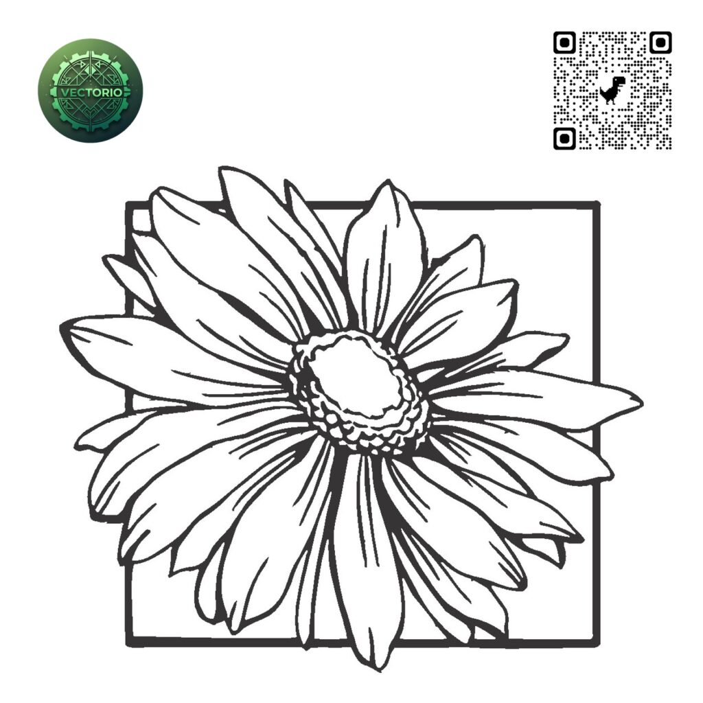 FLOWER LEAF TREE 83 vector design for laser cutting and engraving