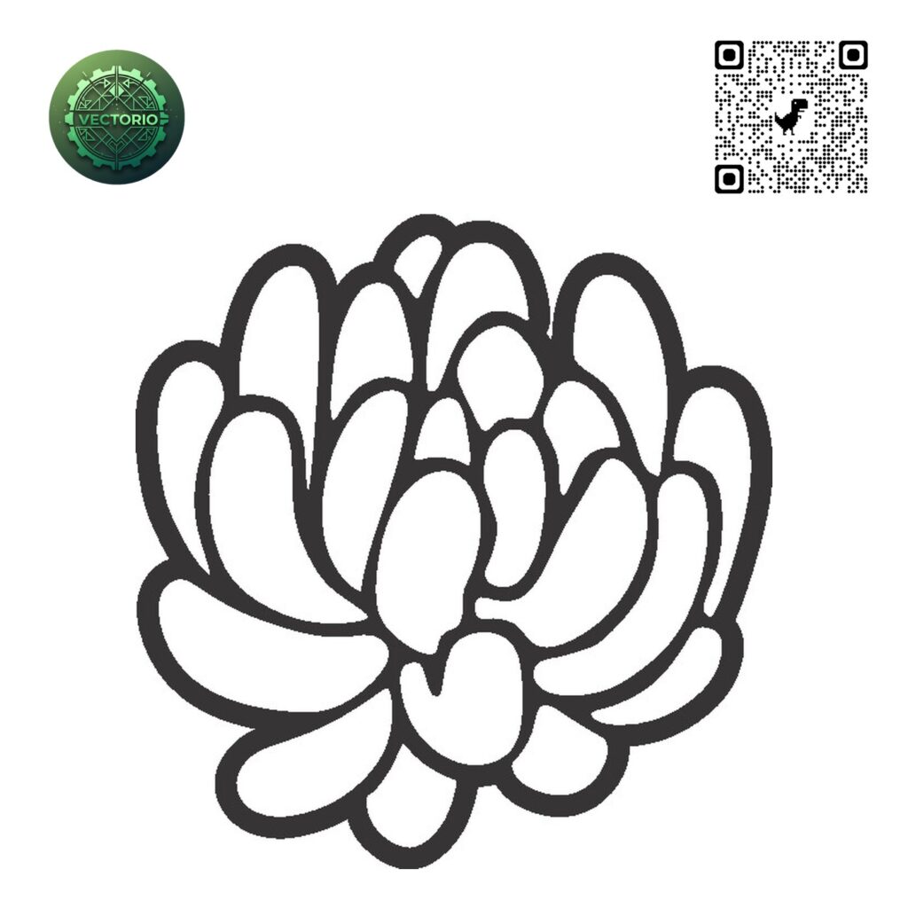 FLOWER LEAF TREE 9 vector design for laser cutting and engraving
