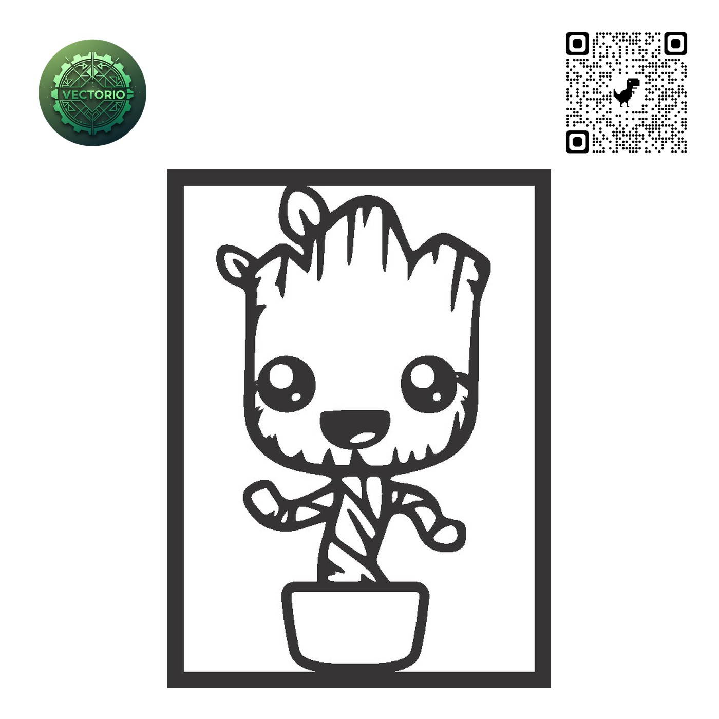 THE SIMPSONS KRUSTY vector design for laser cutting and engraving
