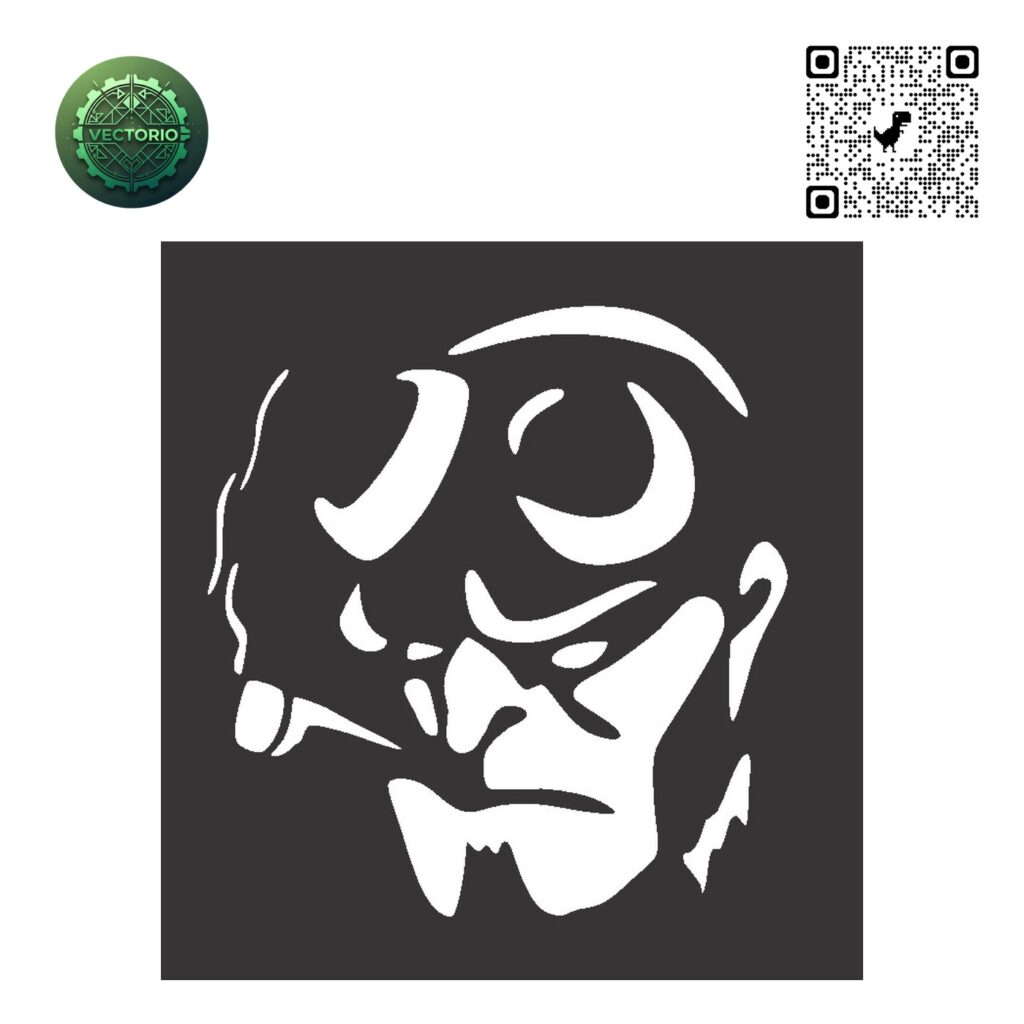 HELLBOY 1 vector design for laser cutting and engraving