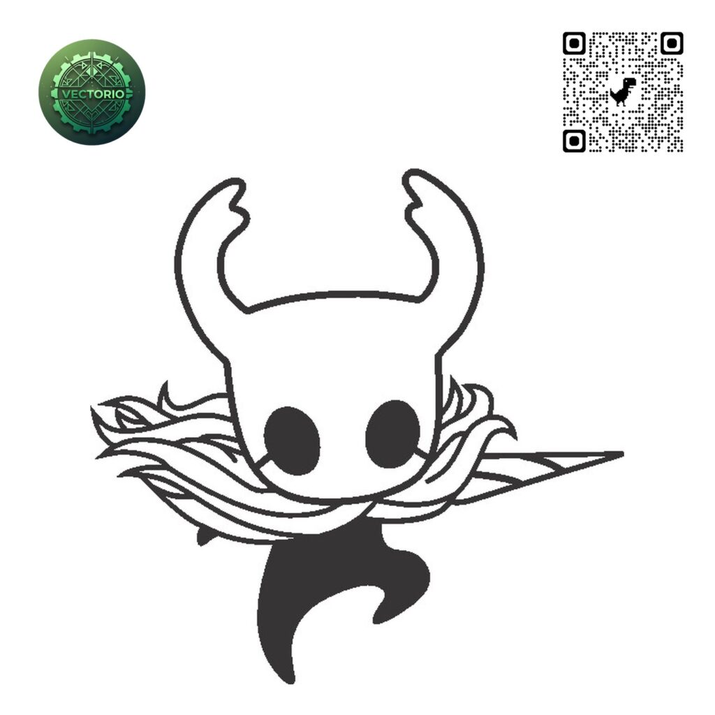 HOLLOW KNIGHT 1 vector design for laser cutting and engraving