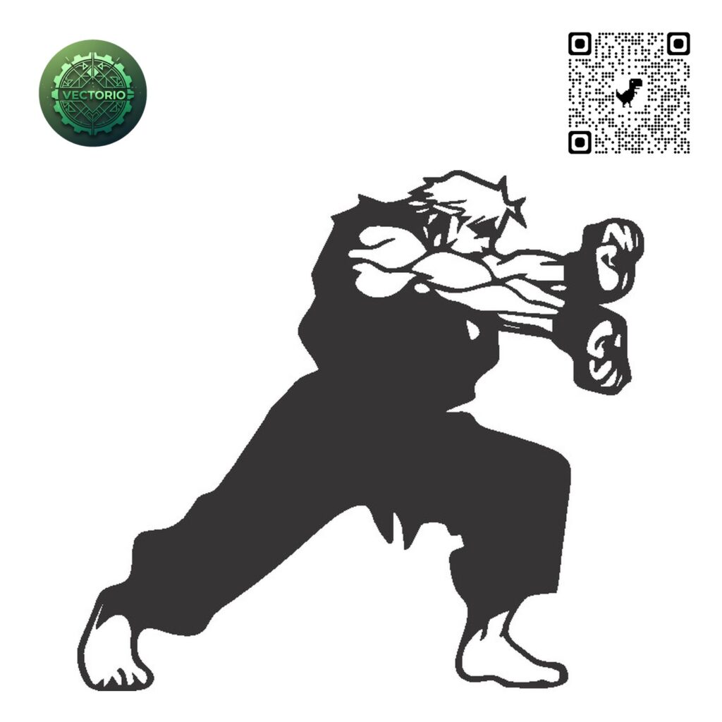 KEN 2 vector design for laser cutting and engraving