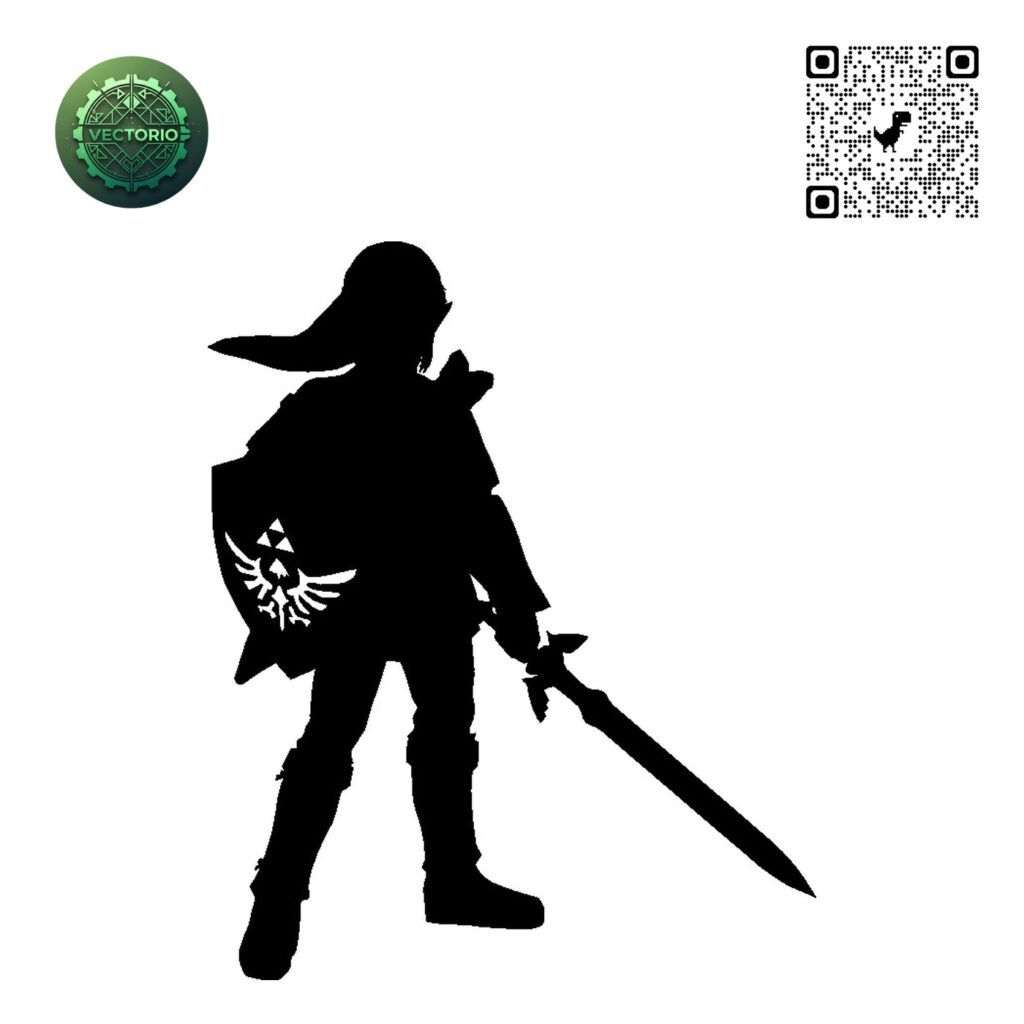 LINK 1 vector design for laser cutting and engraving