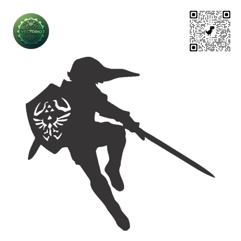 LINK 2 vector design for laser cutting and engraving