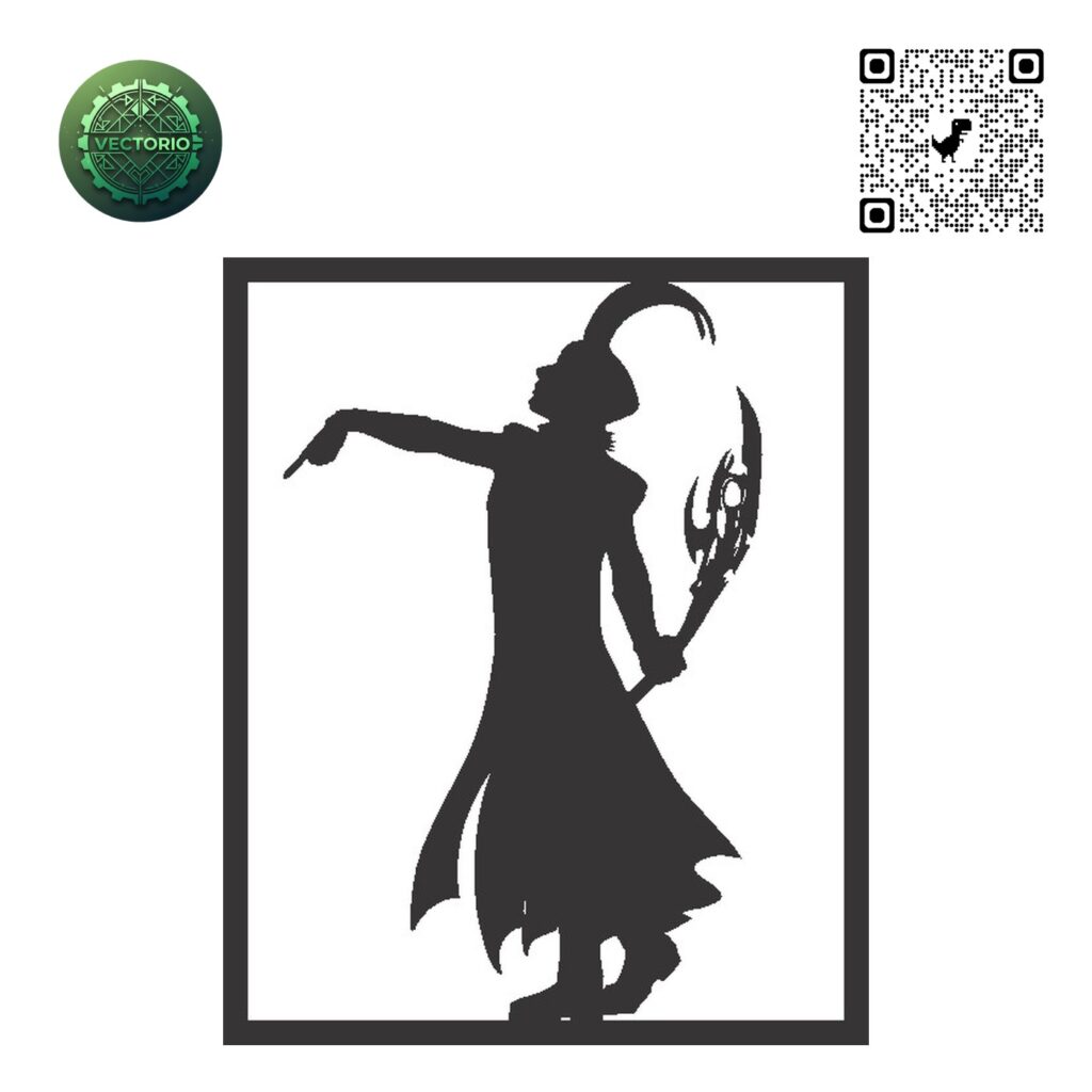 LOKI 2 vector design for laser cutting and engraving