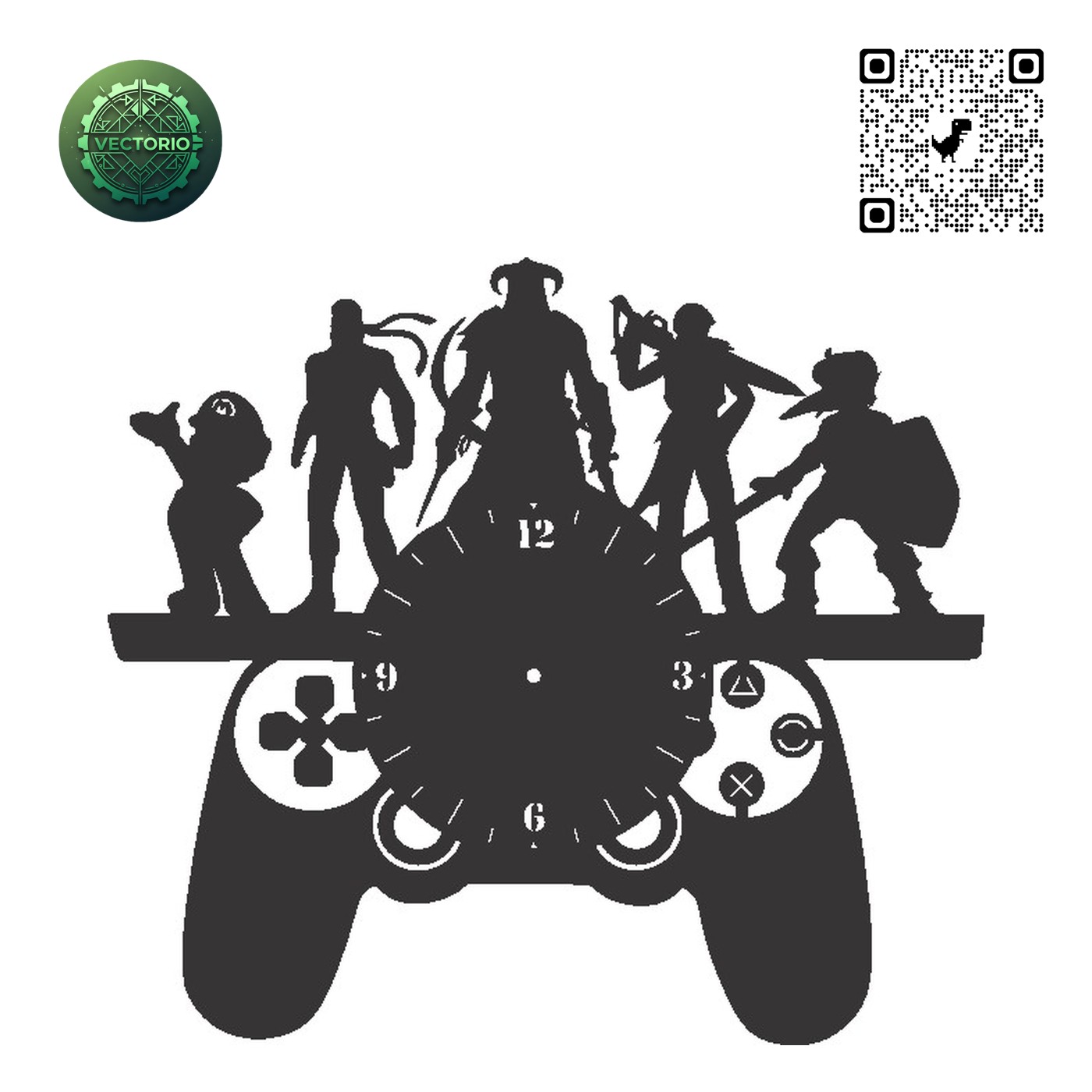 THE SIMPSONS KRUSTY vector design for laser cutting and engraving