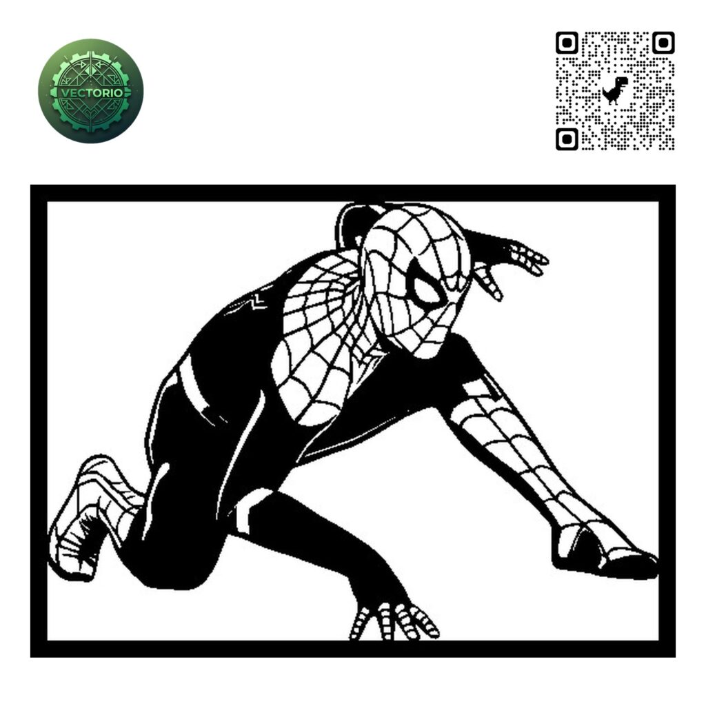 SPIDERMAN 3 vector design for laser cutting and engraving