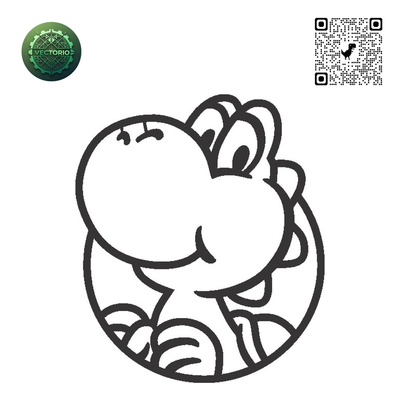 THE SIMPSONS KRUSTY vector design for laser cutting and engraving