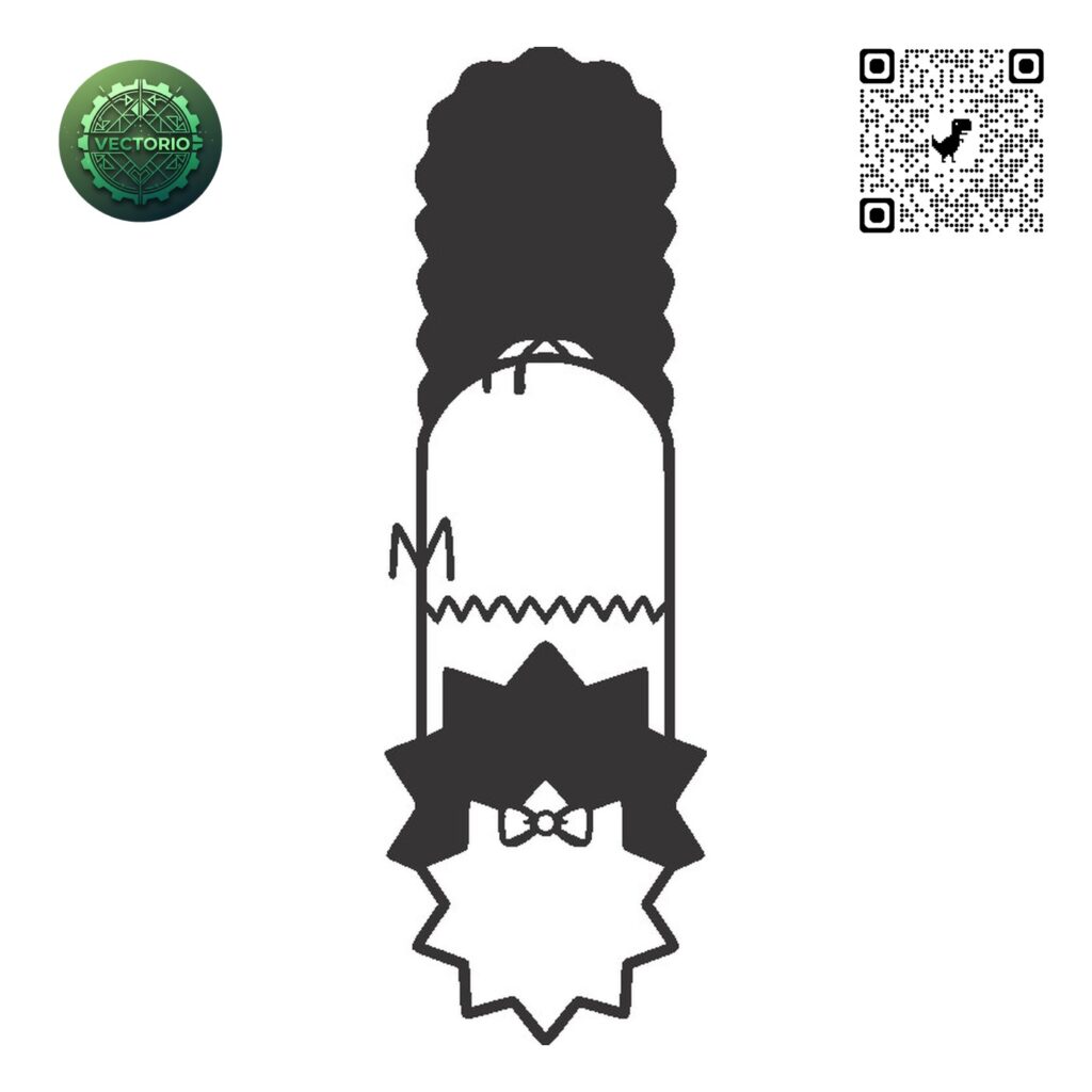 THE SIMPSONS FAMILY 2 vector design for laser cutting and engraving