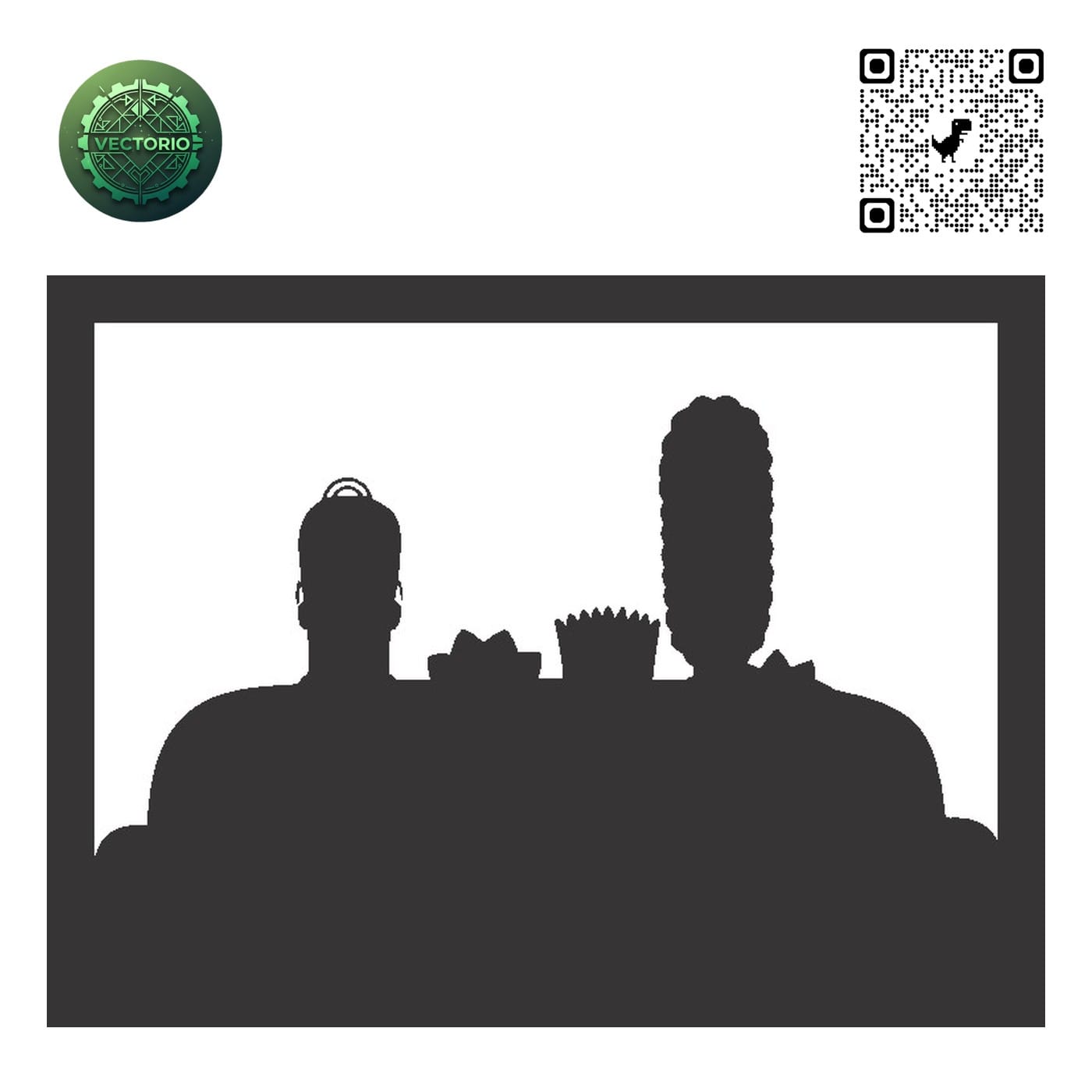 THE SIMPSONS KRUSTY vector design for laser cutting and engraving