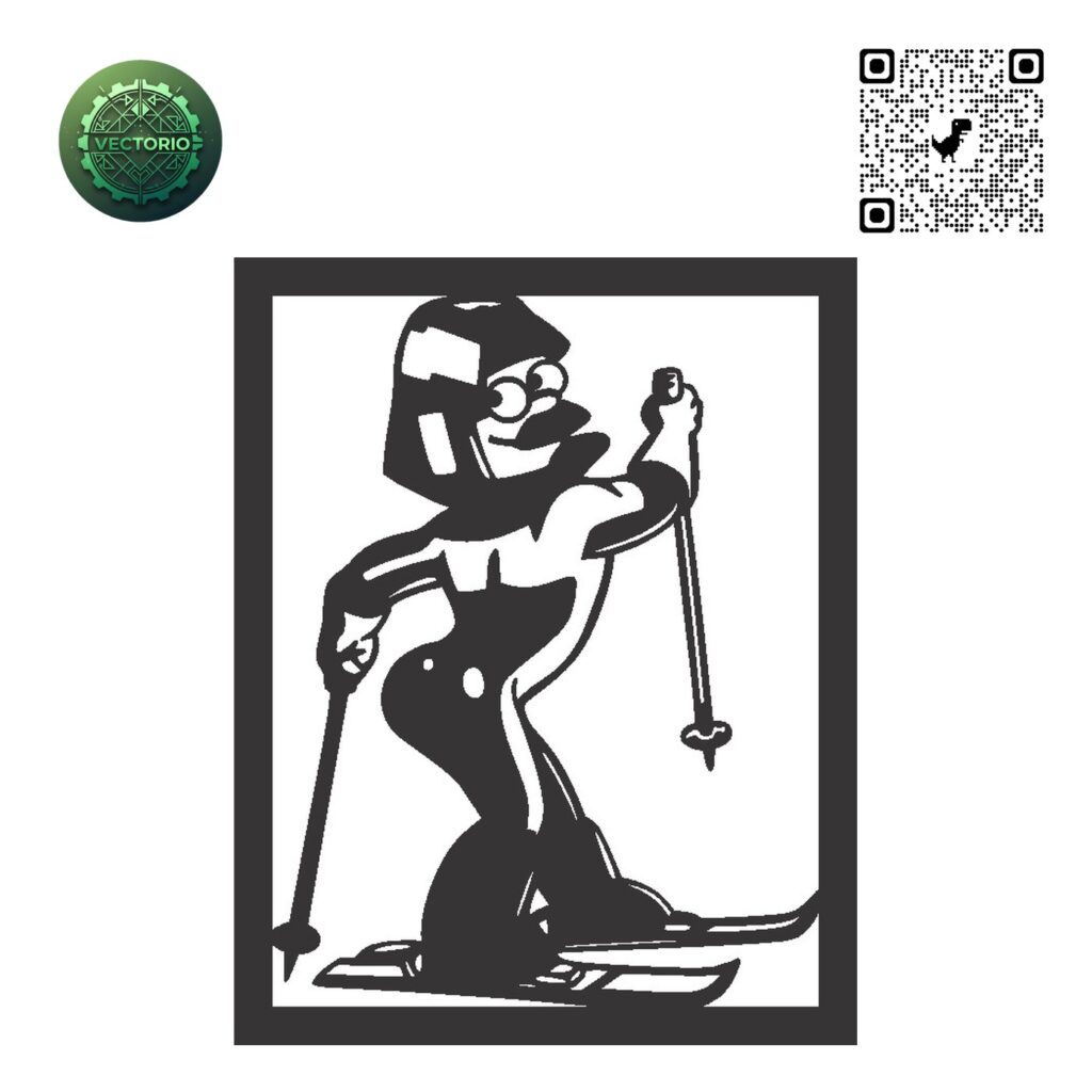 THE SIMPSONS NED FLANDERS 2 vector design for laser cutting and engraving