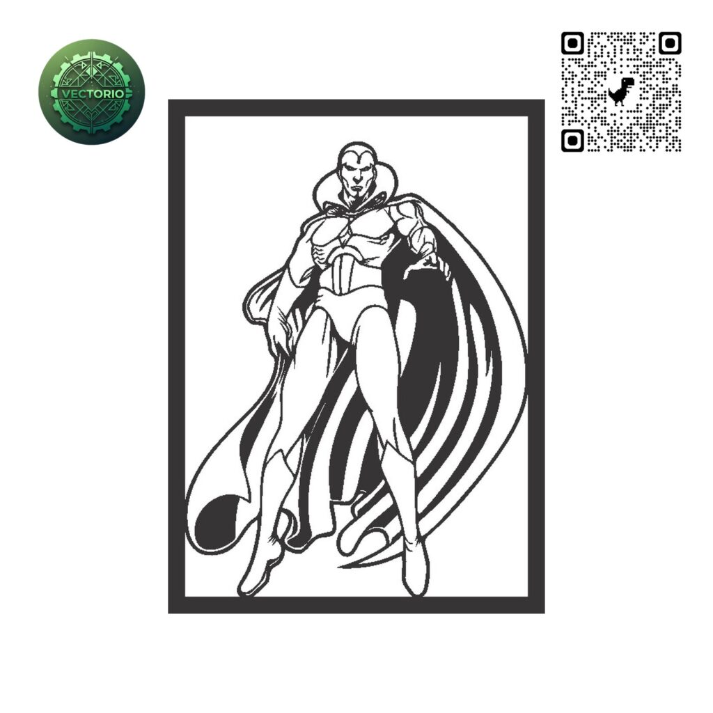 VISION vector design for laser cutting and engraving