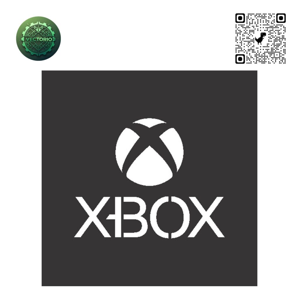 XBOX LOGO vector design for laser cutting and engraving