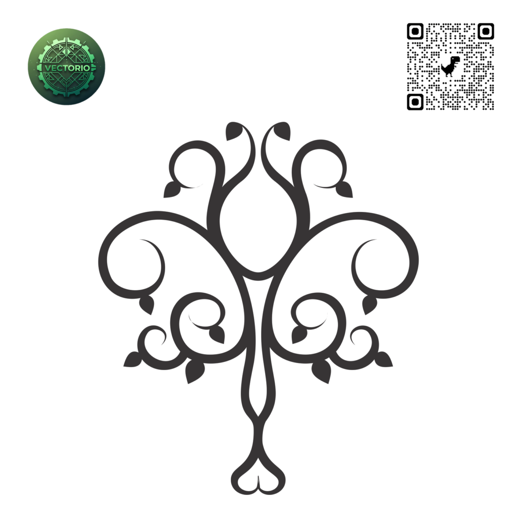 CELTIC TREE OF LIFE 19 vector design for laser cutting and engraving