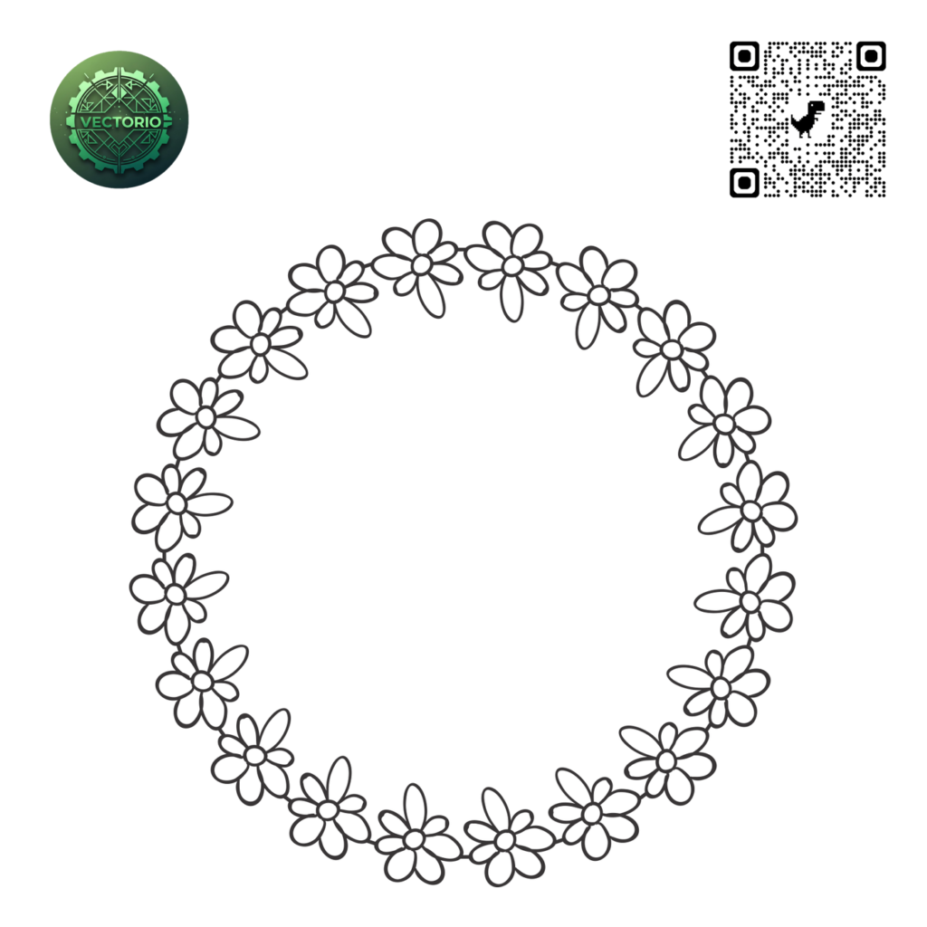 DECORATIVE ORNAMENT FRAME 1 vector design for laser cutting and engraving