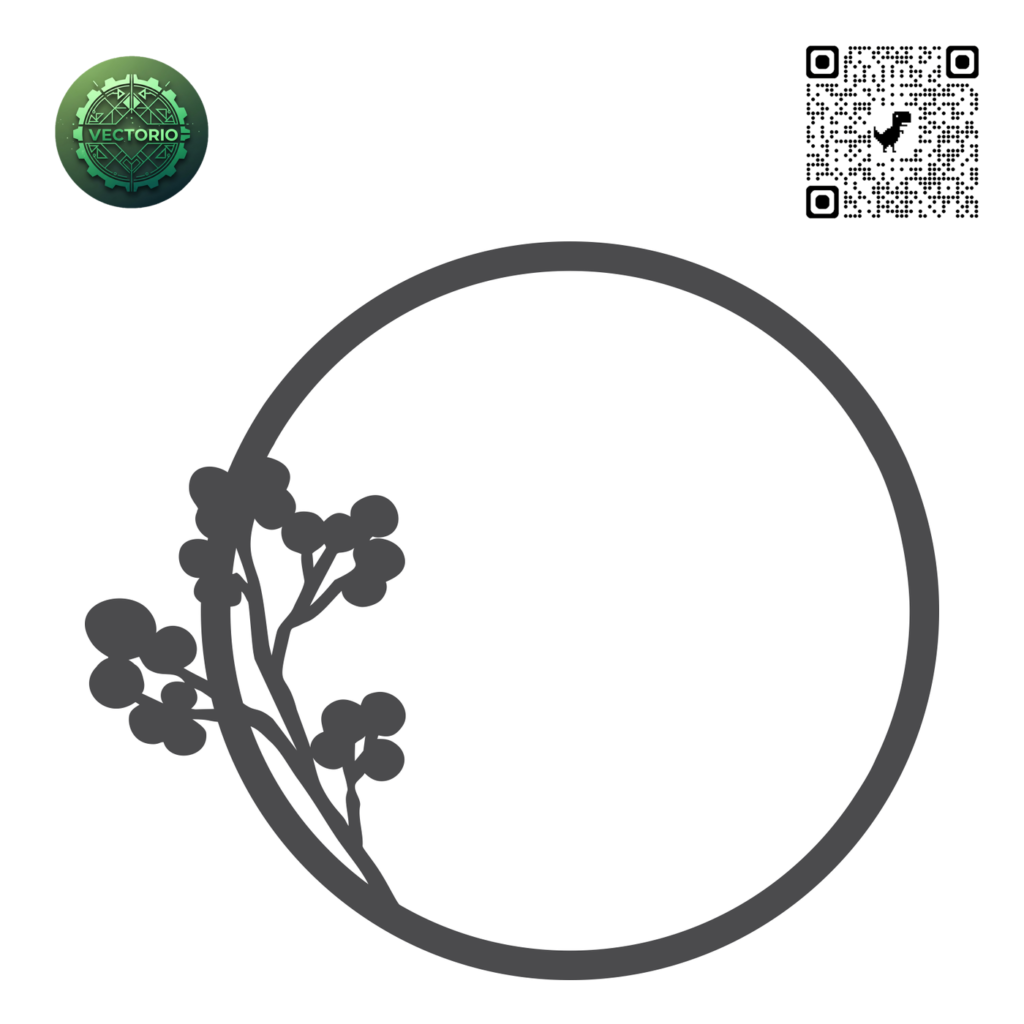 DECORATIVE ORNAMENT FRAME 100 vector design for laser cutting and engraving
