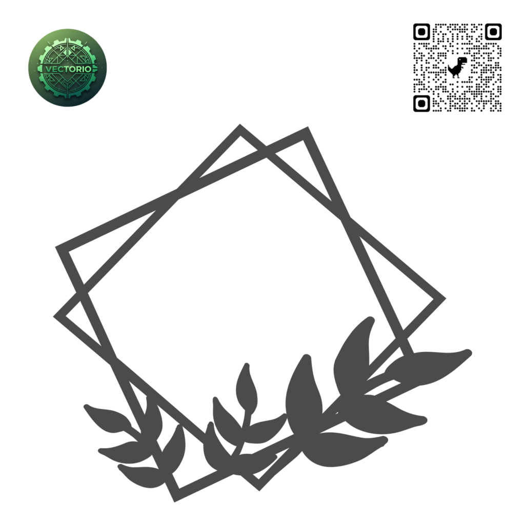 DECORATIVE ORNAMENT FRAME 114 vector design for laser cutting and engraving