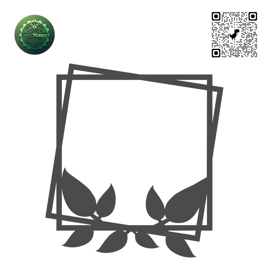 DECORATIVE ORNAMENT FRAME 115 vector design for laser cutting and engraving