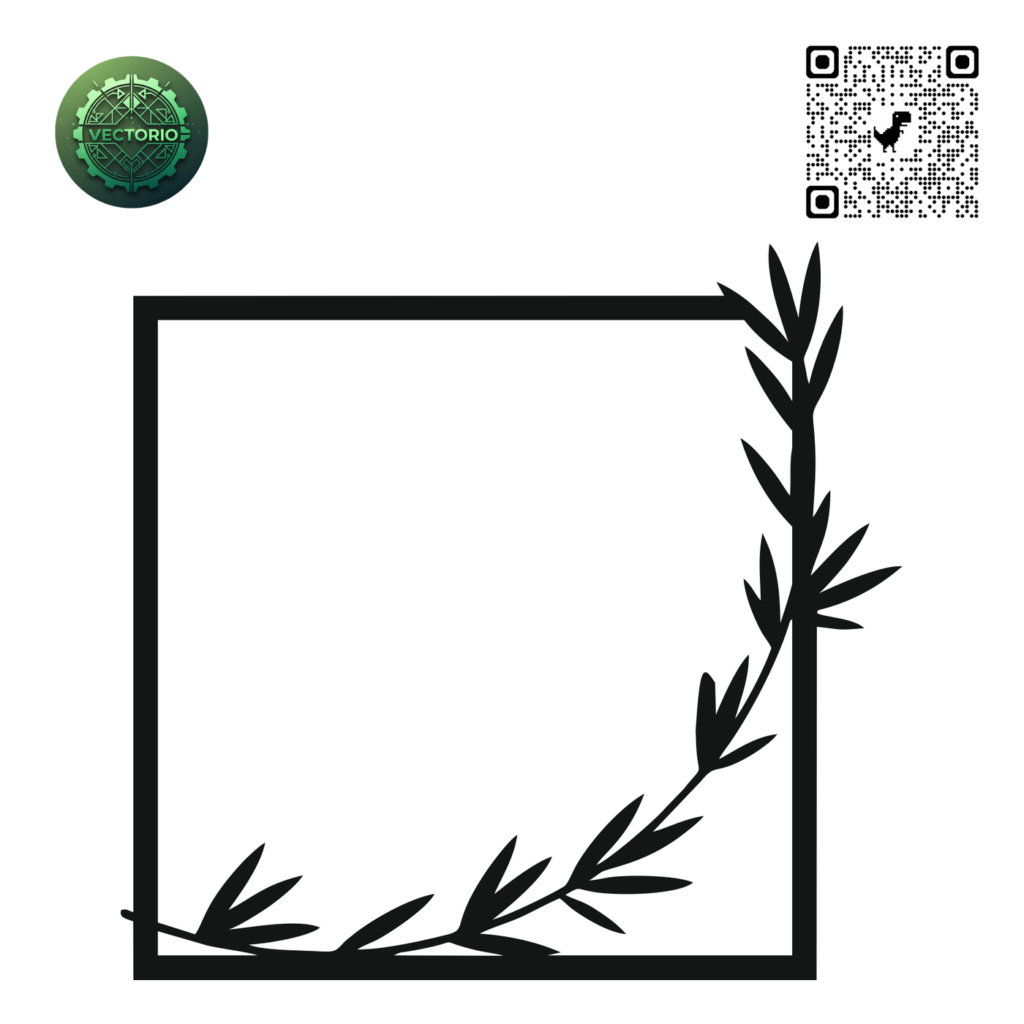 DECORATIVE ORNAMENT FRAME 119 vector design for laser cutting and engraving