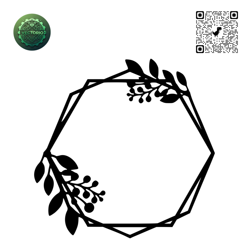 DECORATIVE ORNAMENT FRAME 122 vector design for laser cutting and engraving