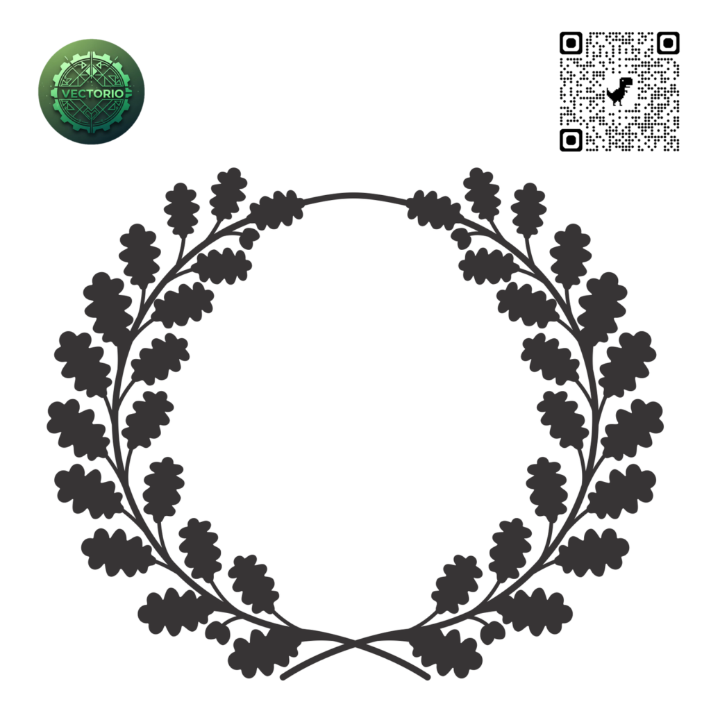 DECORATIVE ORNAMENT FRAME 128 vector design for laser cutting and engraving