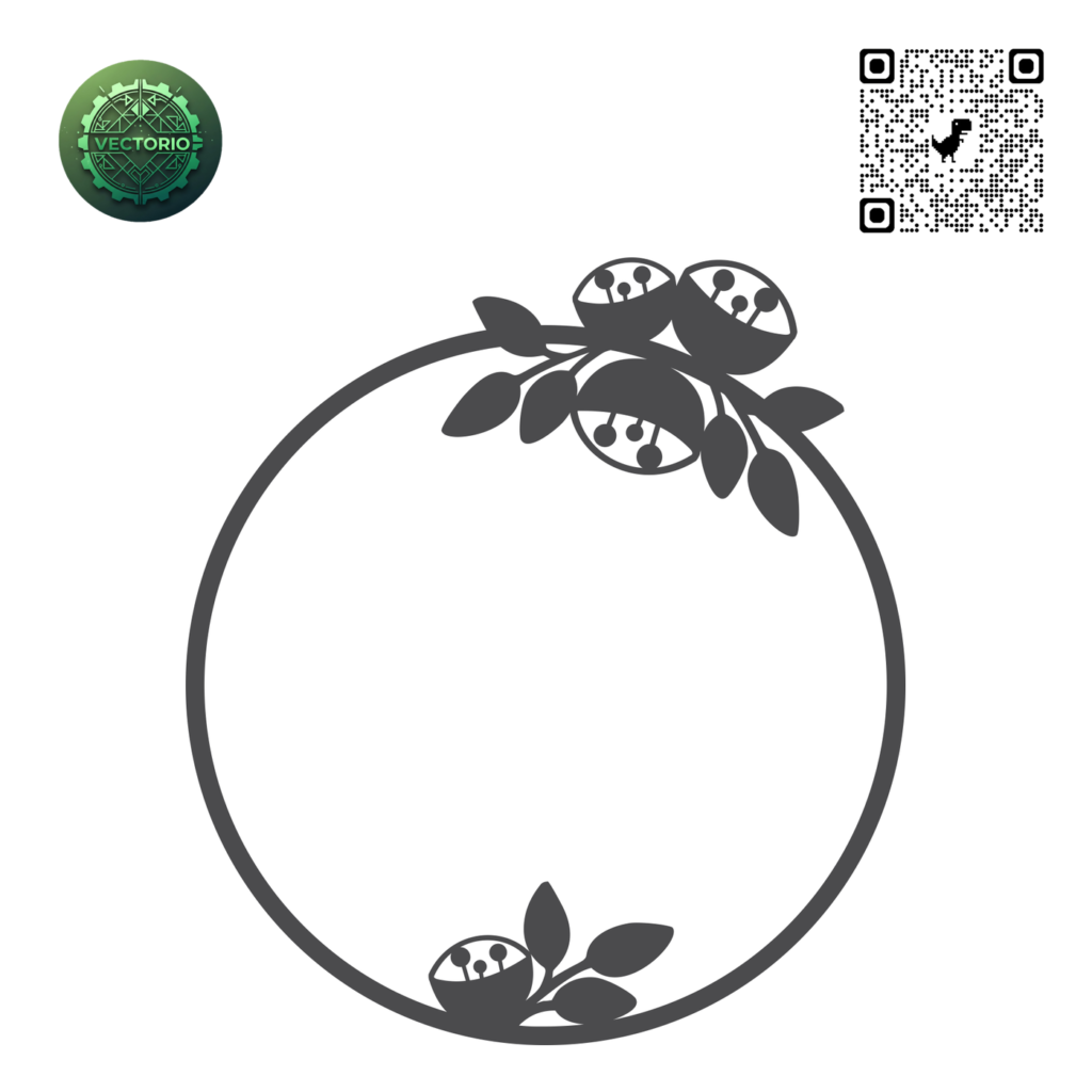 DECORATIVE ORNAMENT FRAME 14 vector design for laser cutting and engraving