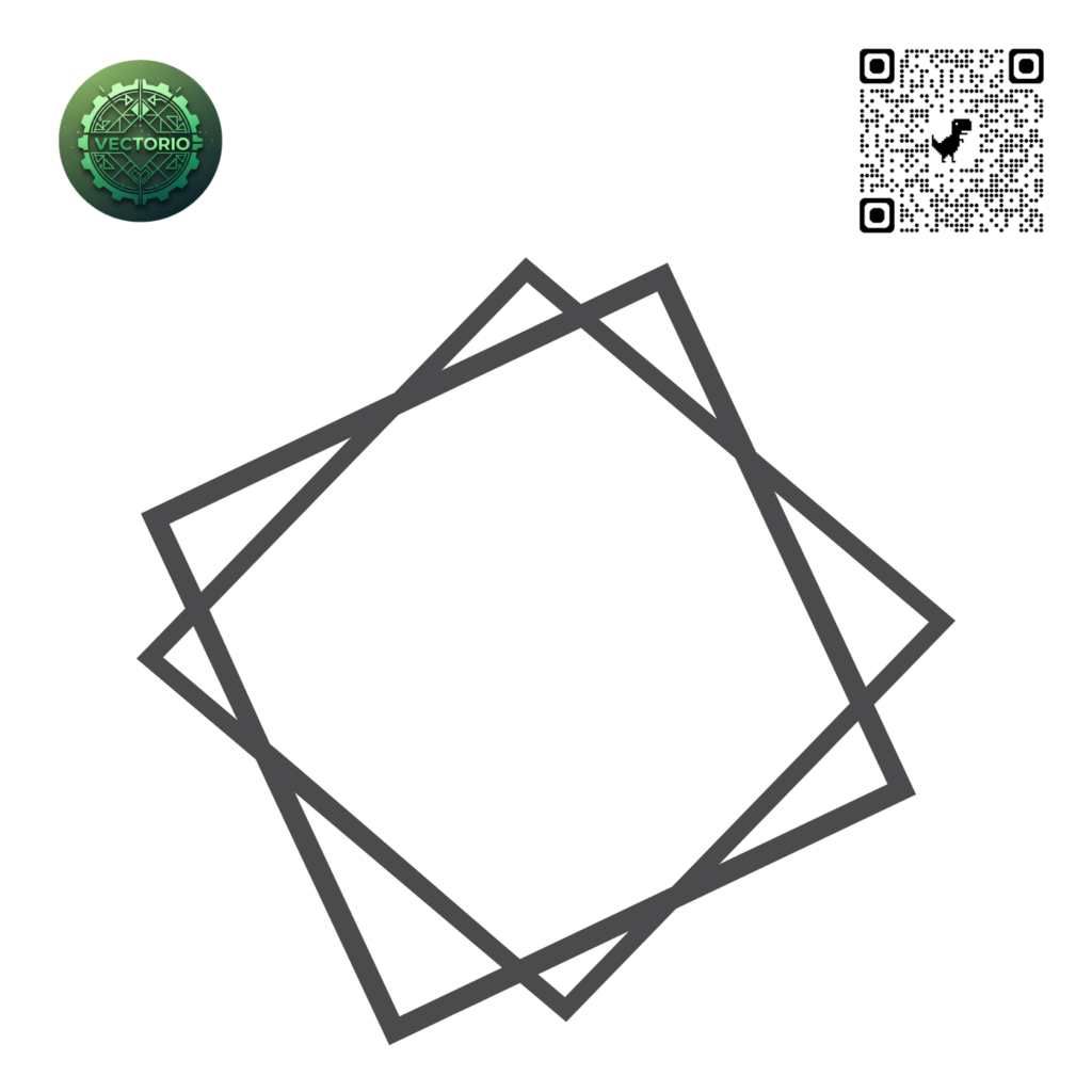 DECORATIVE ORNAMENT FRAME 140 vector design for laser cutting and engraving